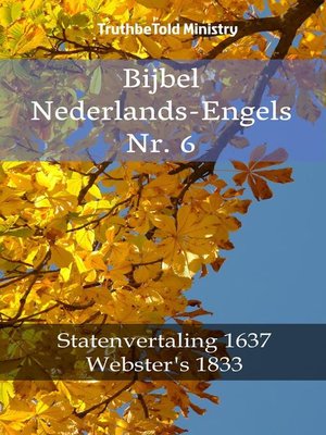 cover image of Bijbel Nederlands-Engels Nr. 6